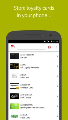 Loyalty Card Plugin android App screenshot 1